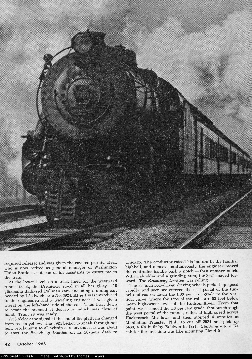 "K4 vs. J-1 In 1931," Page 42, 1968